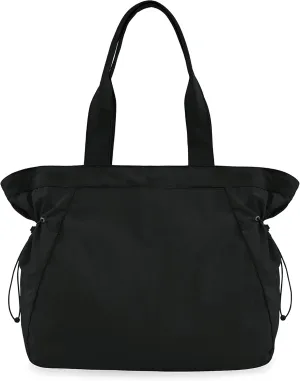 ODODOS 18L Side-Cinch Shopper Bags Lightweight Shoulder Bag Tote Handbag for Shopping Workout Beach Travel