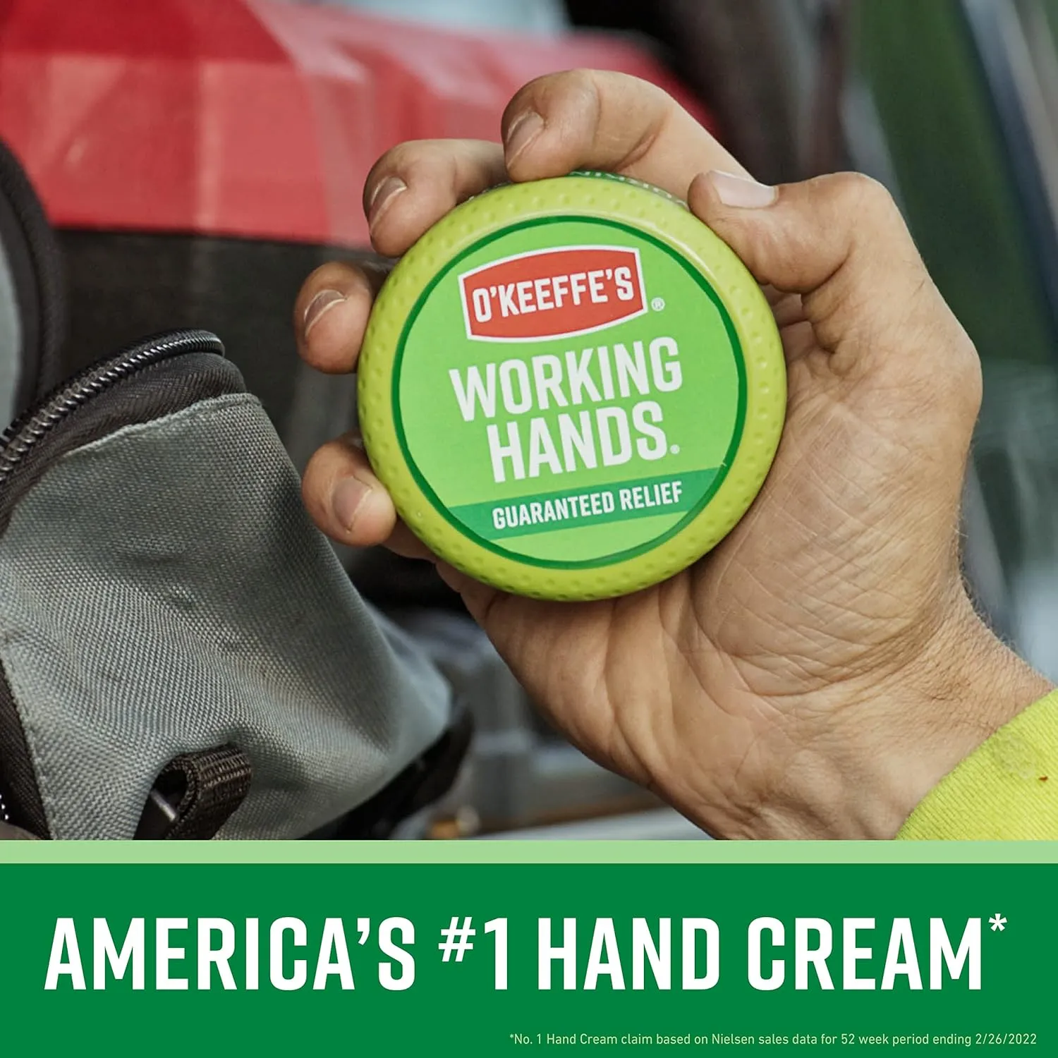 O'Keeffe's Working Hands Hand Cream for Extreme Dryness - 3.4 oz Jar (2 Pack) - Repairing Skincare for Cracked, Dry Hands
