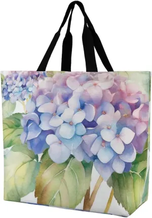 Orange Red Phoenix Tote Bag for Women Reusable Grocery Shoulder Bags Shopping Bag for Travel, Groceries