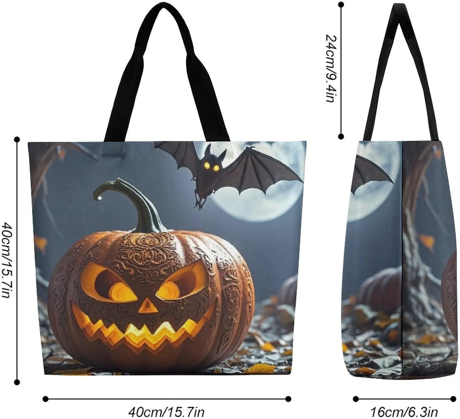 Otters in Love Tote Bag for Women Reusable Grocery Shoulder Bags Shopping Bag for Travel, Groceries