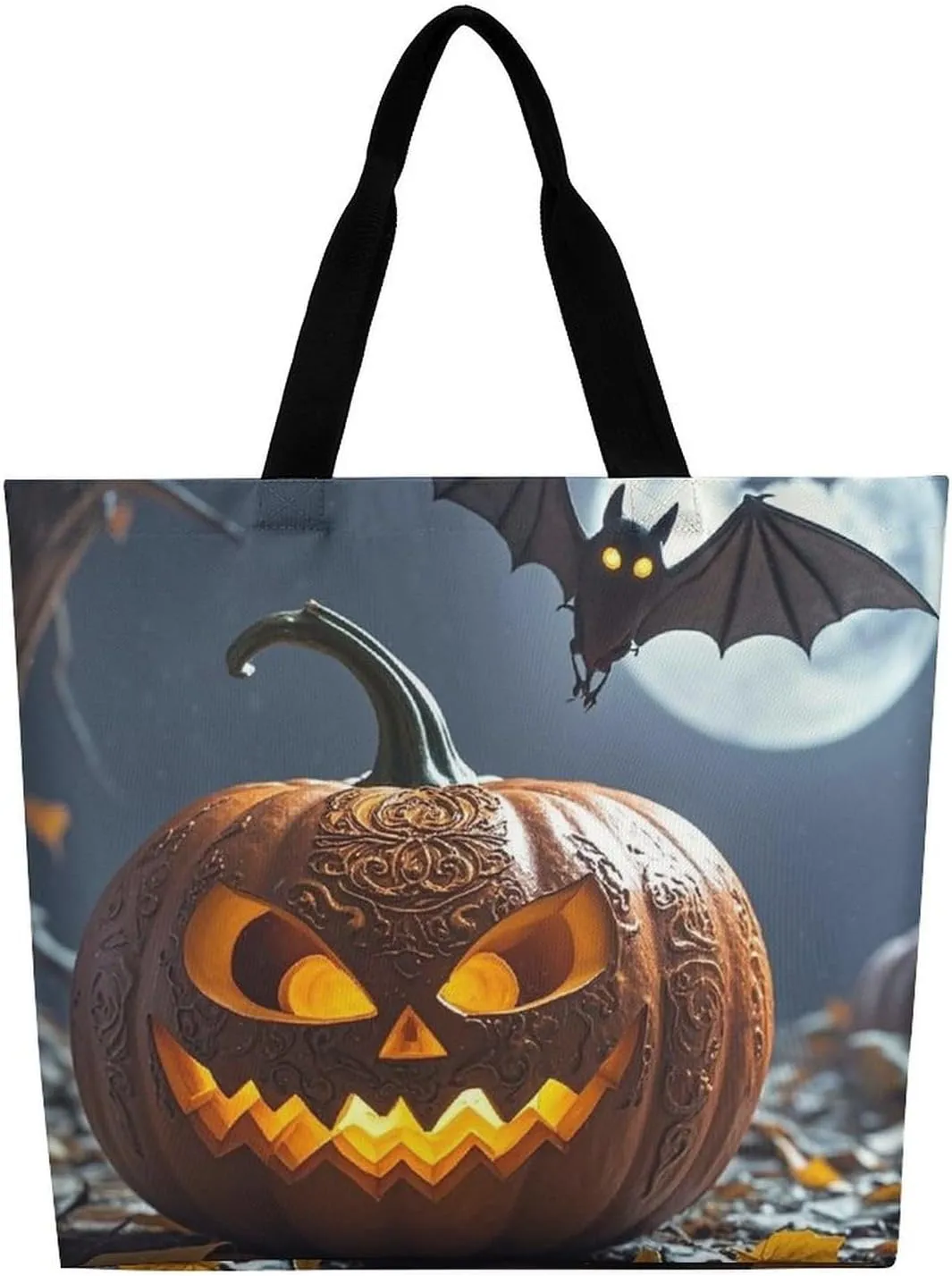 Otters in Love Tote Bag for Women Reusable Grocery Shoulder Bags Shopping Bag for Travel, Groceries