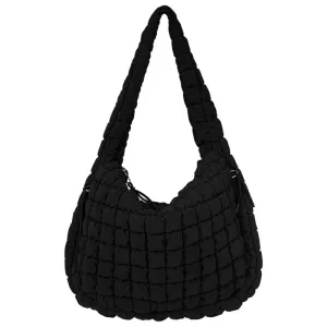 Padding Shoulder Lightweight Puffy Tote Bag