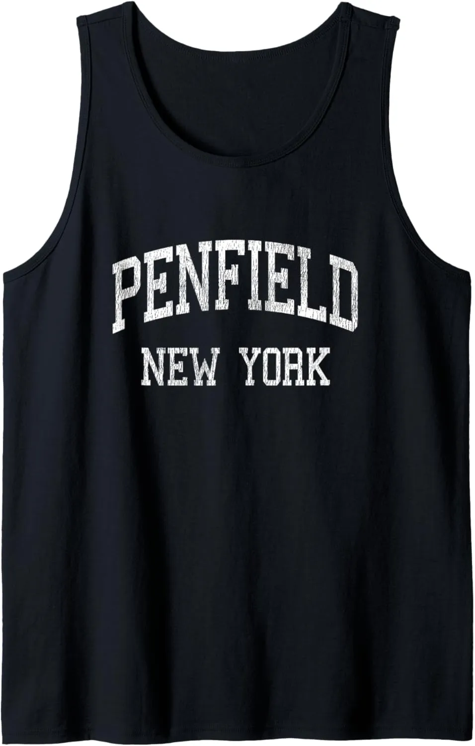 Penfield New York NY Vintage Athletic Sports Design Tank Top