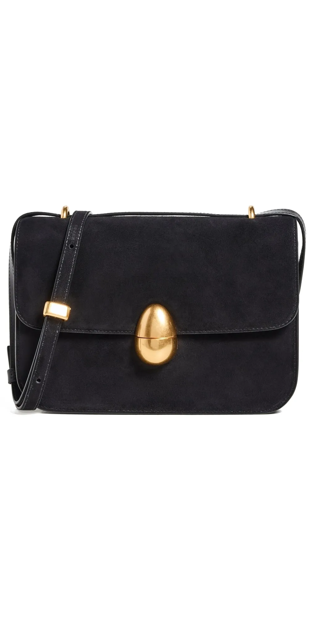 Phoenix Suede Crossbody Bag Black One Size
