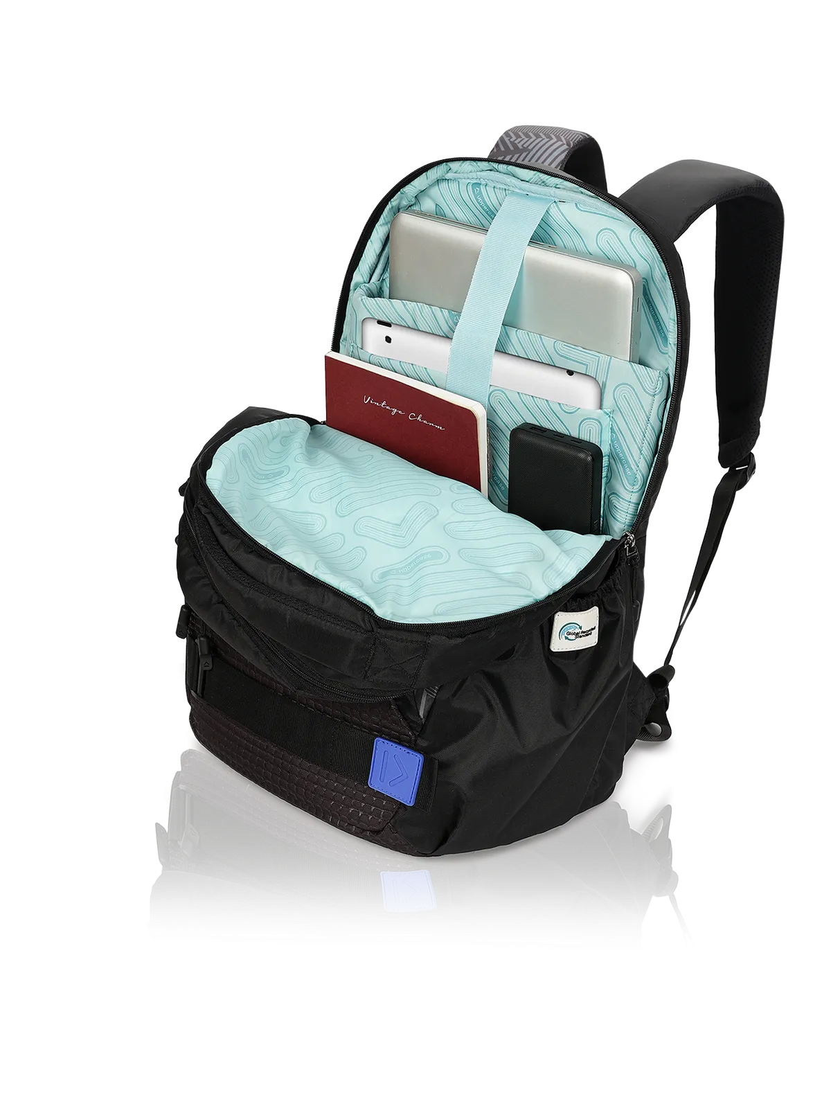 Pixel Plus 01 2025 Black Backpack