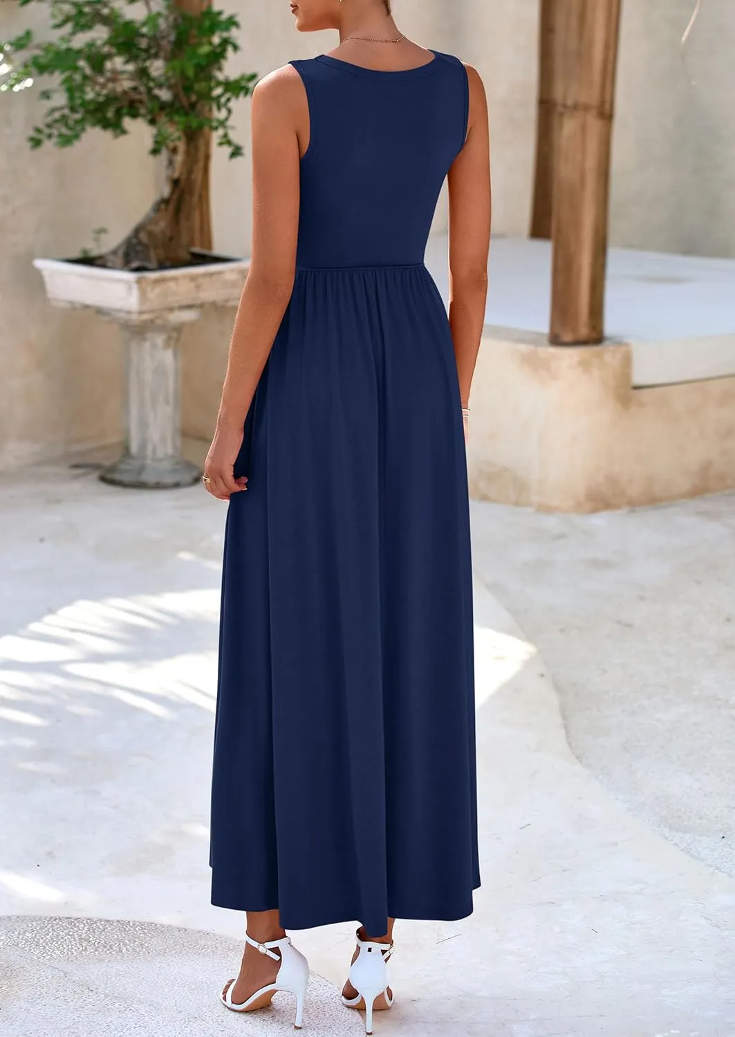 PRETTYGARDEN Wedding Guest Dresses for Women 2025 Summer Formal Gala Maxi Dress Ruffle Mermaid Cocktail Long Dresses