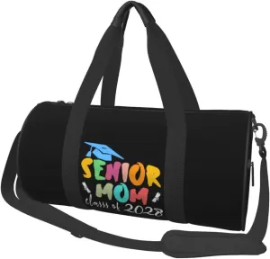 Proud Mom Class Of 2028 Graduate Duffel Bag Gym Bag Travel Sports Tote Large Foldable Beach Swim Yoga8