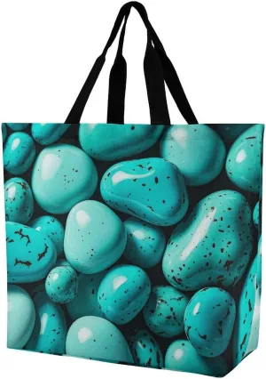 Psychedelic Smoke Tote Bag for Women Reusable Grocery Shoulder Bag Shopping Bags for Travel, Groceries