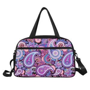 Purple Paisley - Travel Bag