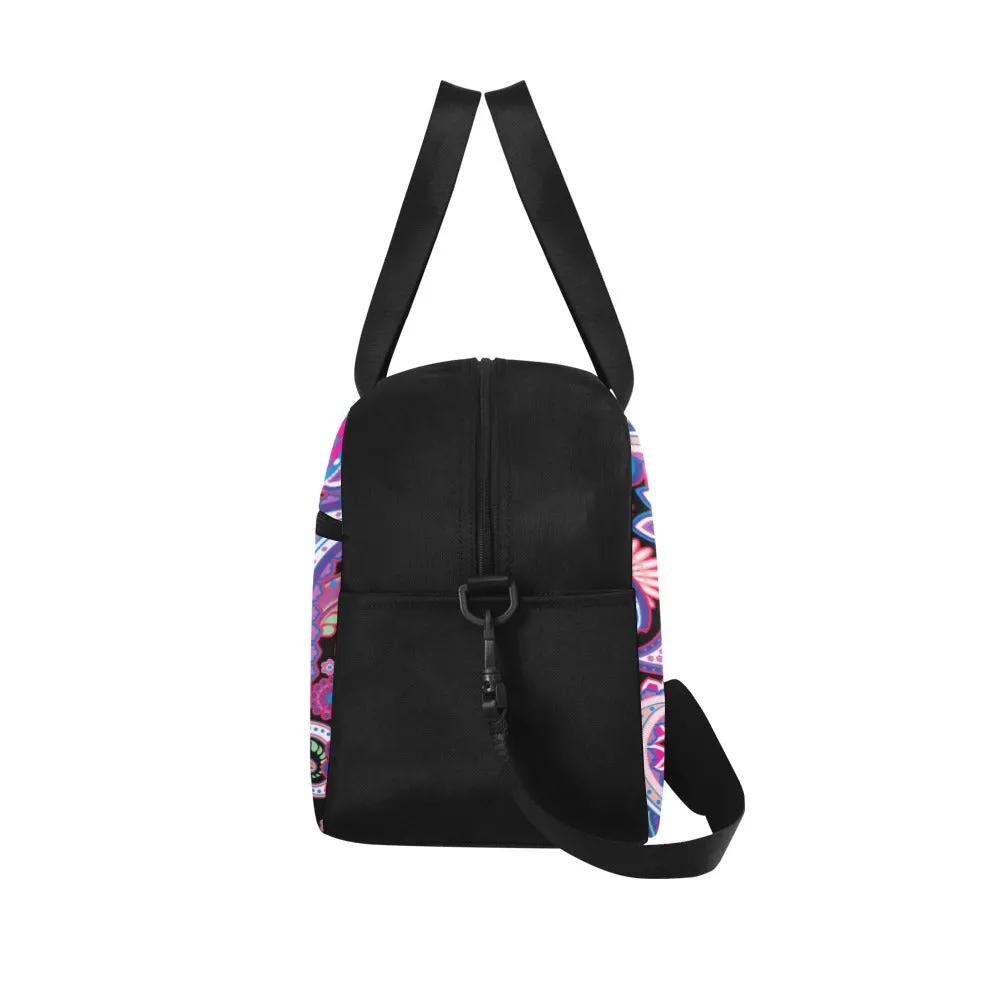 Purple Paisley - Travel Bag