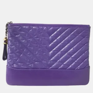 Purple Vintage Gabrielle Clutch