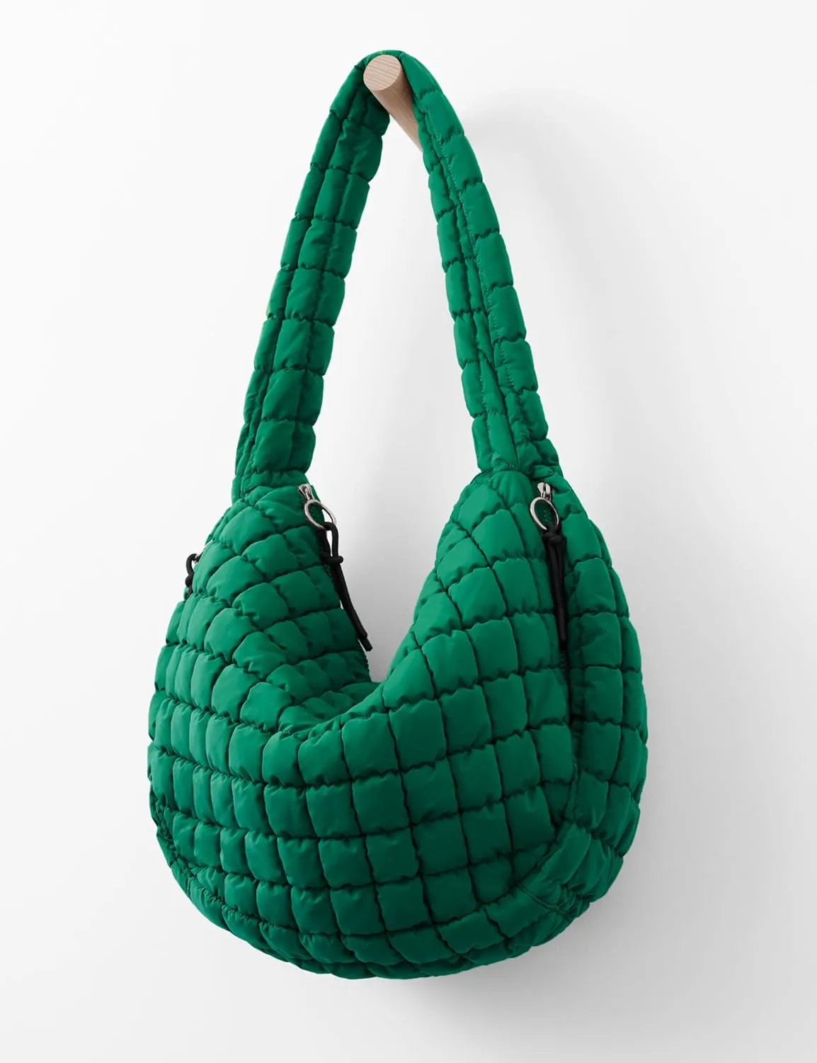 Quilted Tote Bag Large Quilting Cute Puffer Shoulder Bag Lightweight Quilted Padding Hobo Bag for Women Winter Fashion