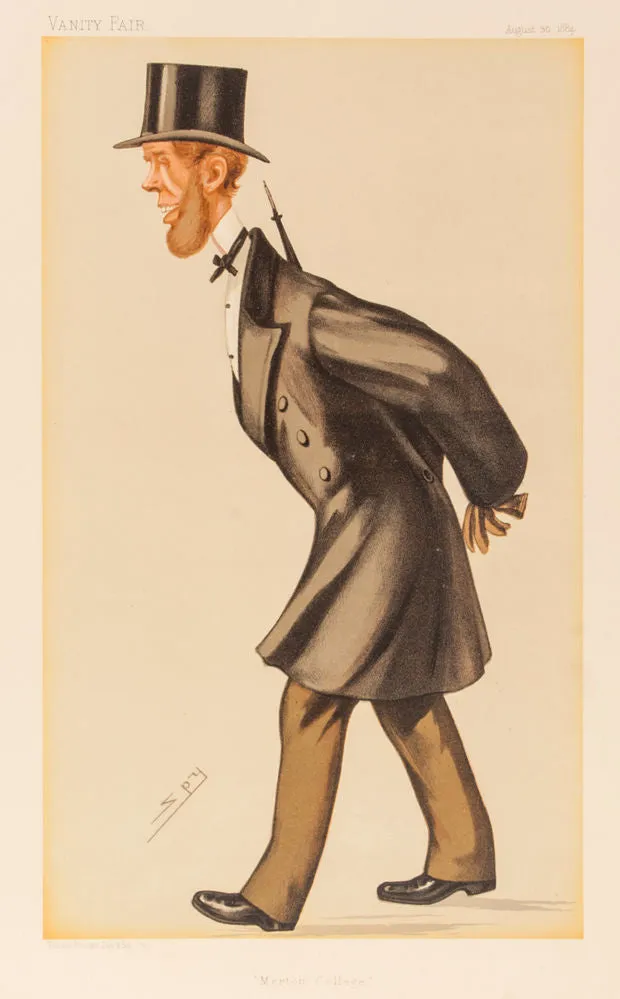 "spy" [Sir Leslie Ward]. Hon George Charles Brodrick MA. "Merton College.".