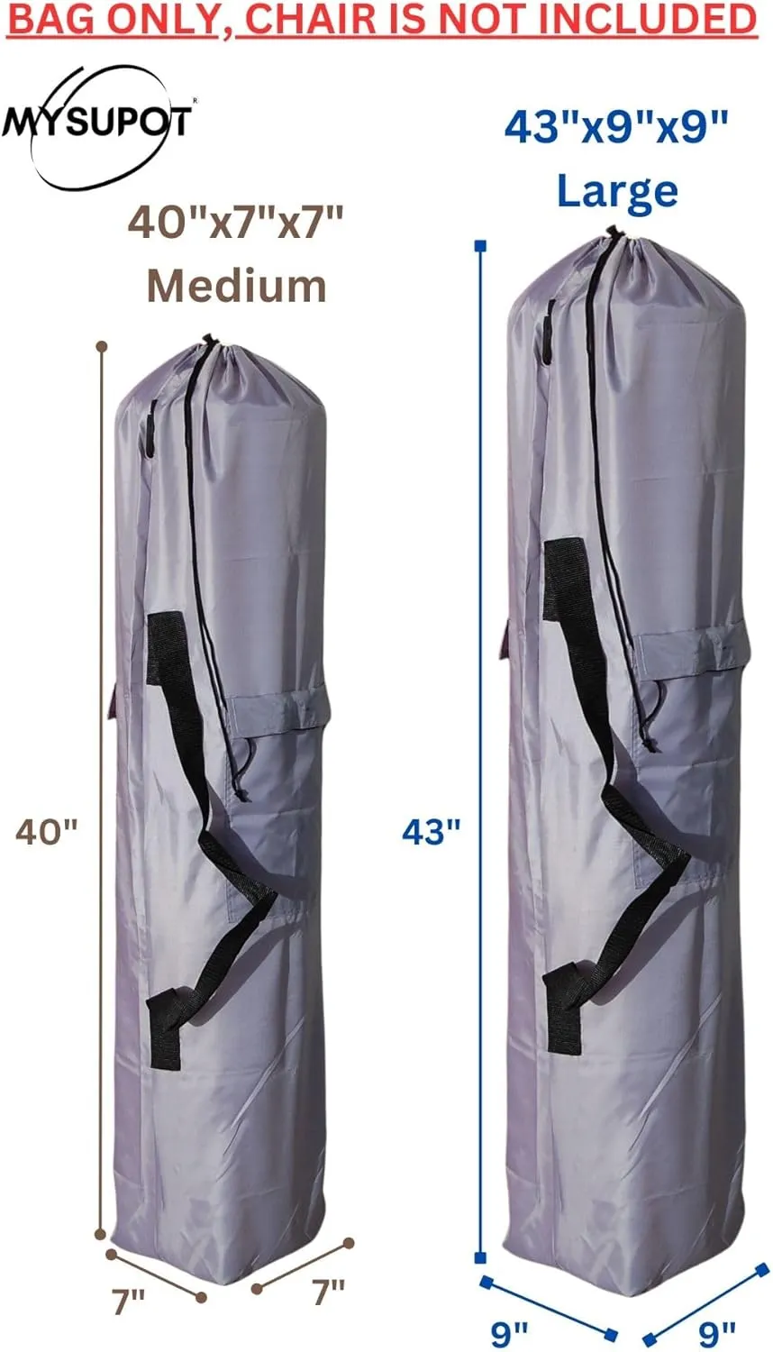Replacement Bag for Folding Camping Chair, Portable Camp Chair, Hammock, Yoga Mat, Umbrella, Tents, Tripods, Fishing Poles - 420D Oxford Polyester Fabric