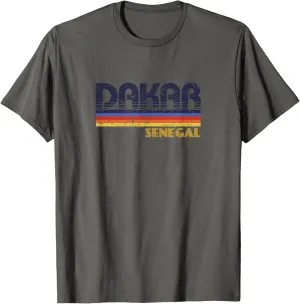 Retro Dakar Senegal T-shirt T-Shirt