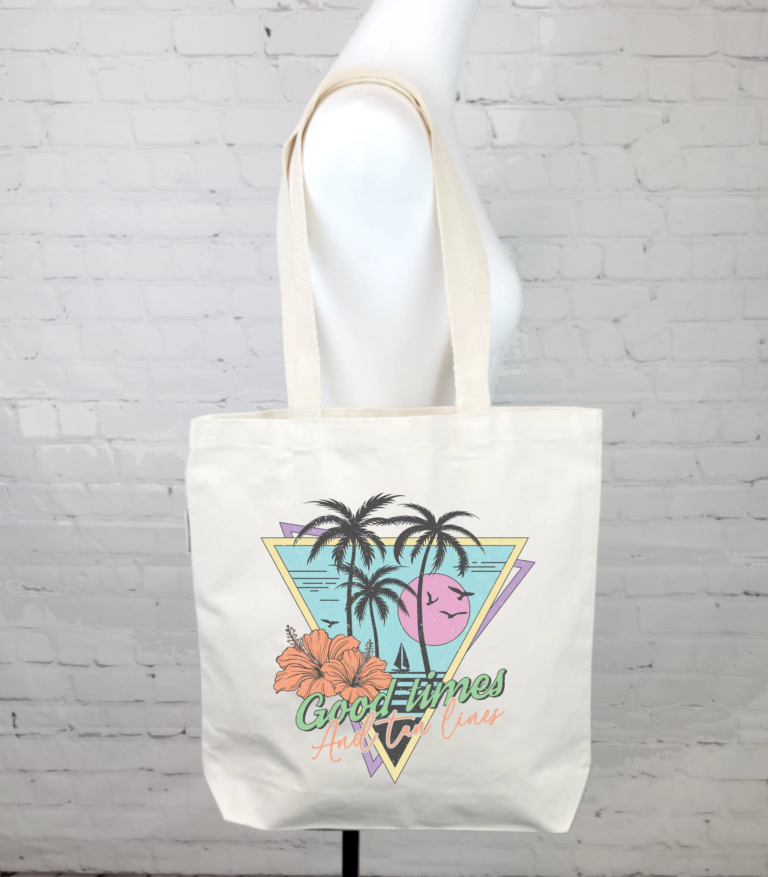 Retro Good Times Tote Bag