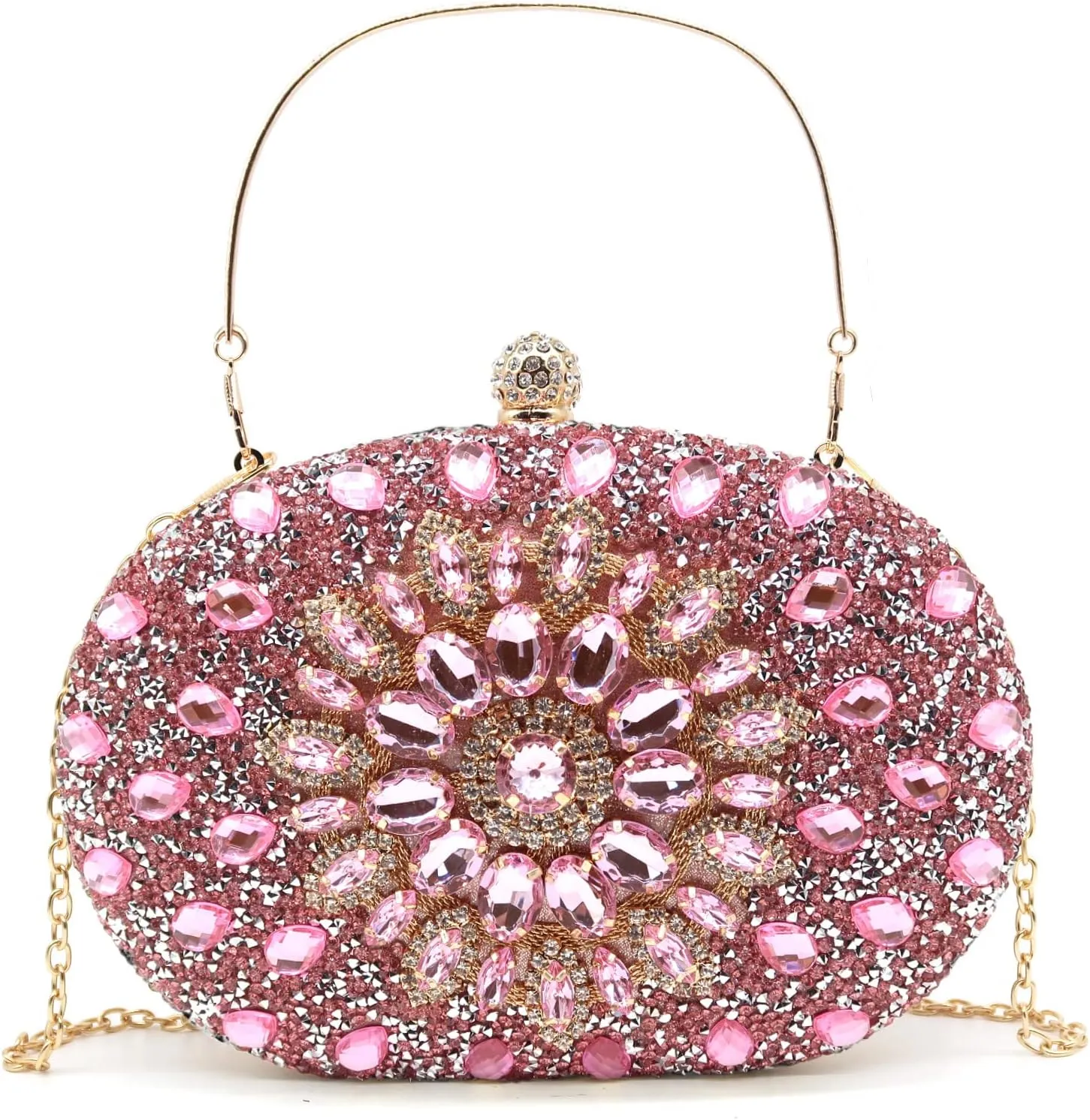 Rhinestone Evening Clutch Purses for Women Wedding Clutch Party Purse Bridal Diamonds Prom Cocktail Handbags