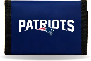 Rico Industries NFL Football Nylon Tri-Fold Wallet