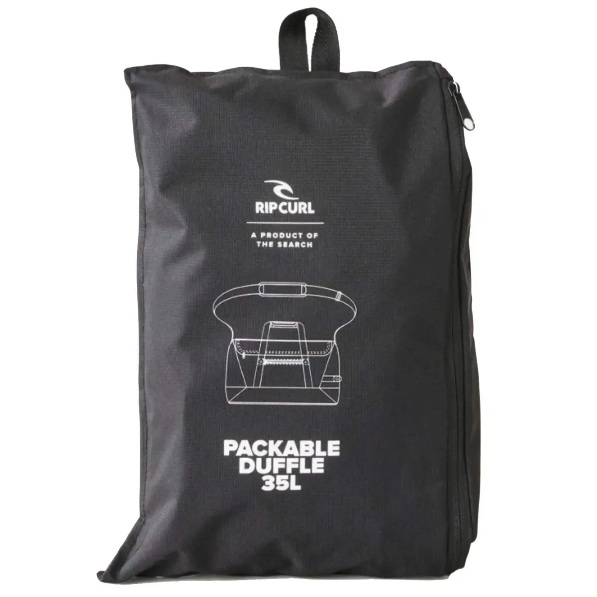 Rip Curl 35L Packable Duffle Travel Bag - Midnight