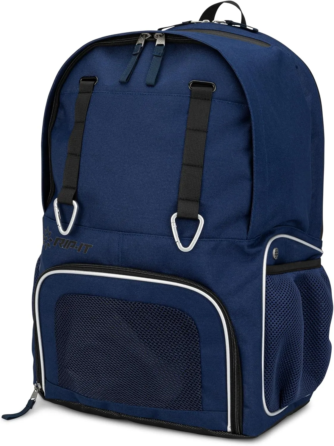 RIP-IT Women's Essentials Volleyball Backpack 2.0 - Mesh Ball Bag Included - Equipment Bag with Separate Shoe Compartment