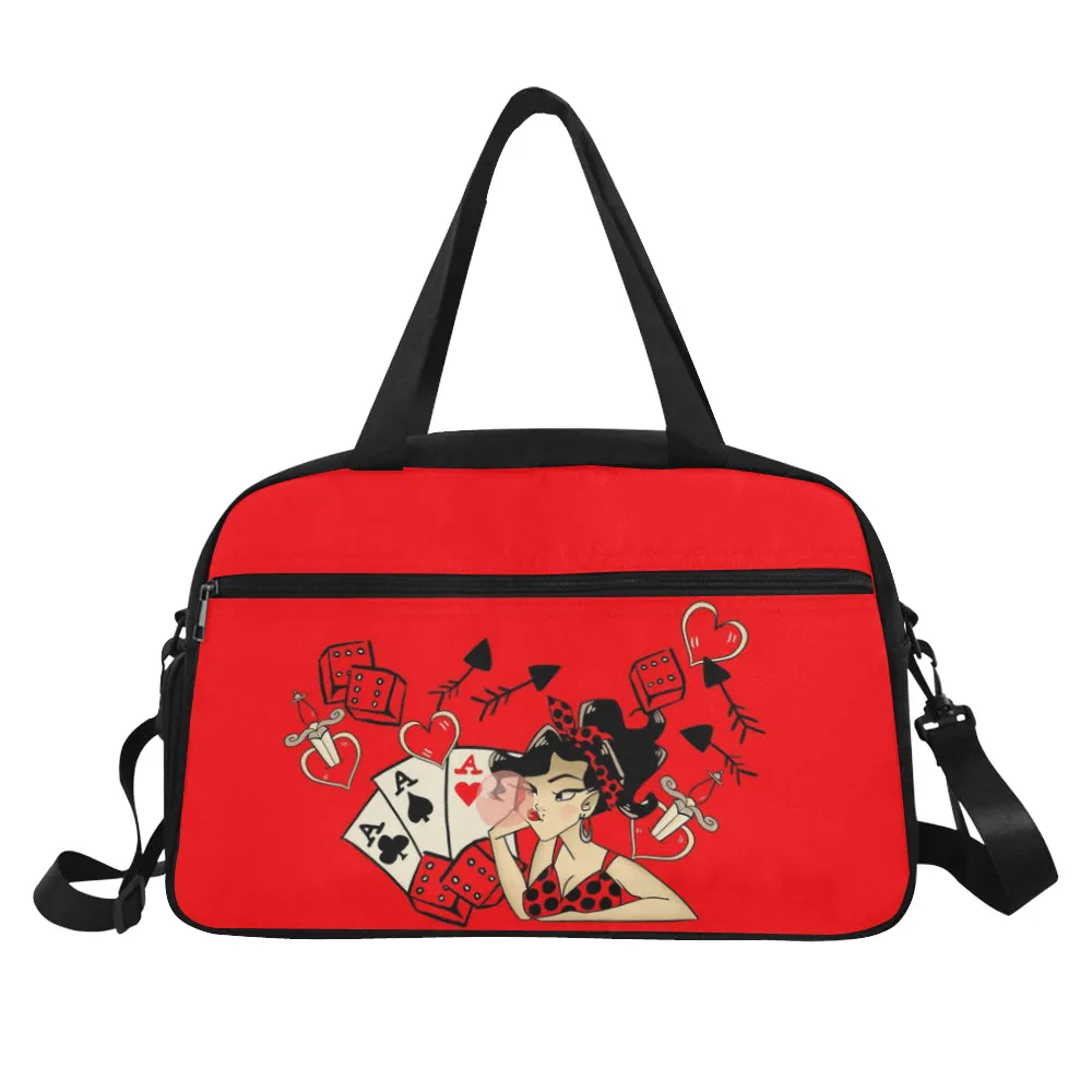 Rockabilly Red - Travel Bag