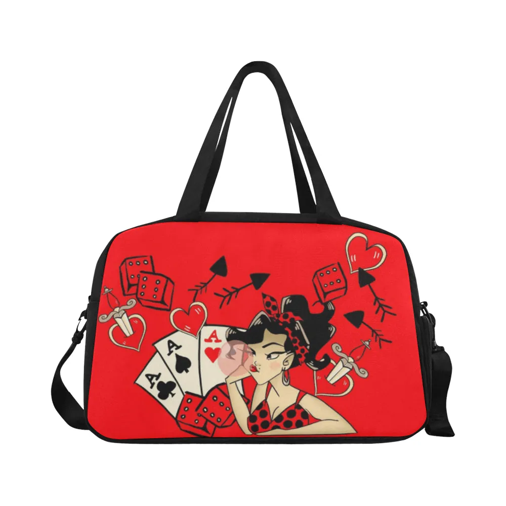 Rockabilly Red - Travel Bag