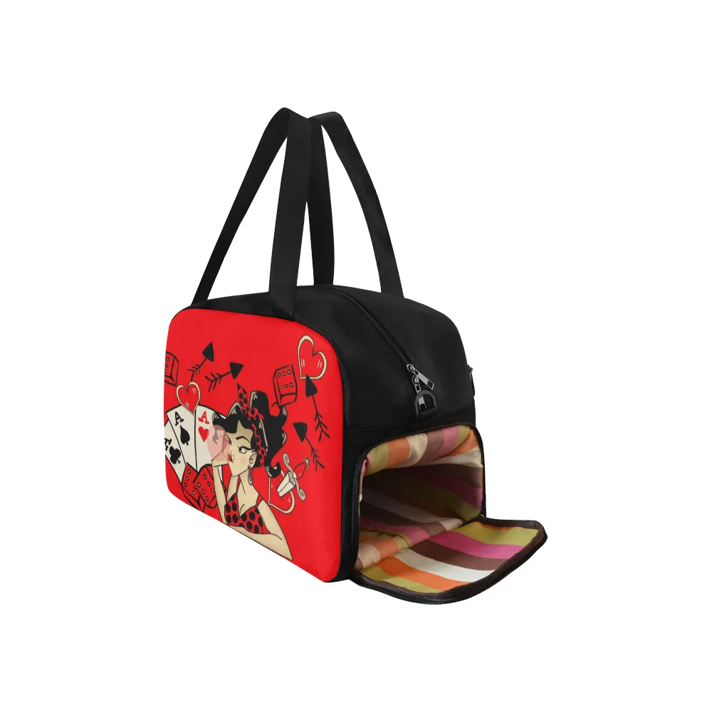Rockabilly Red - Travel Bag