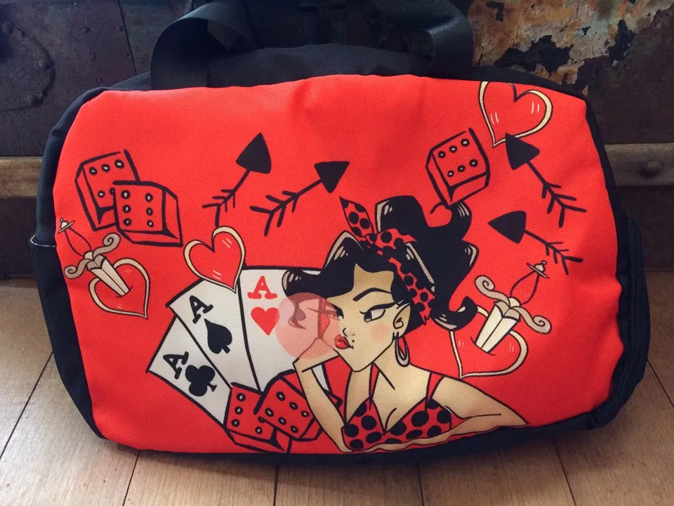 Rockabilly Red - Travel Bag