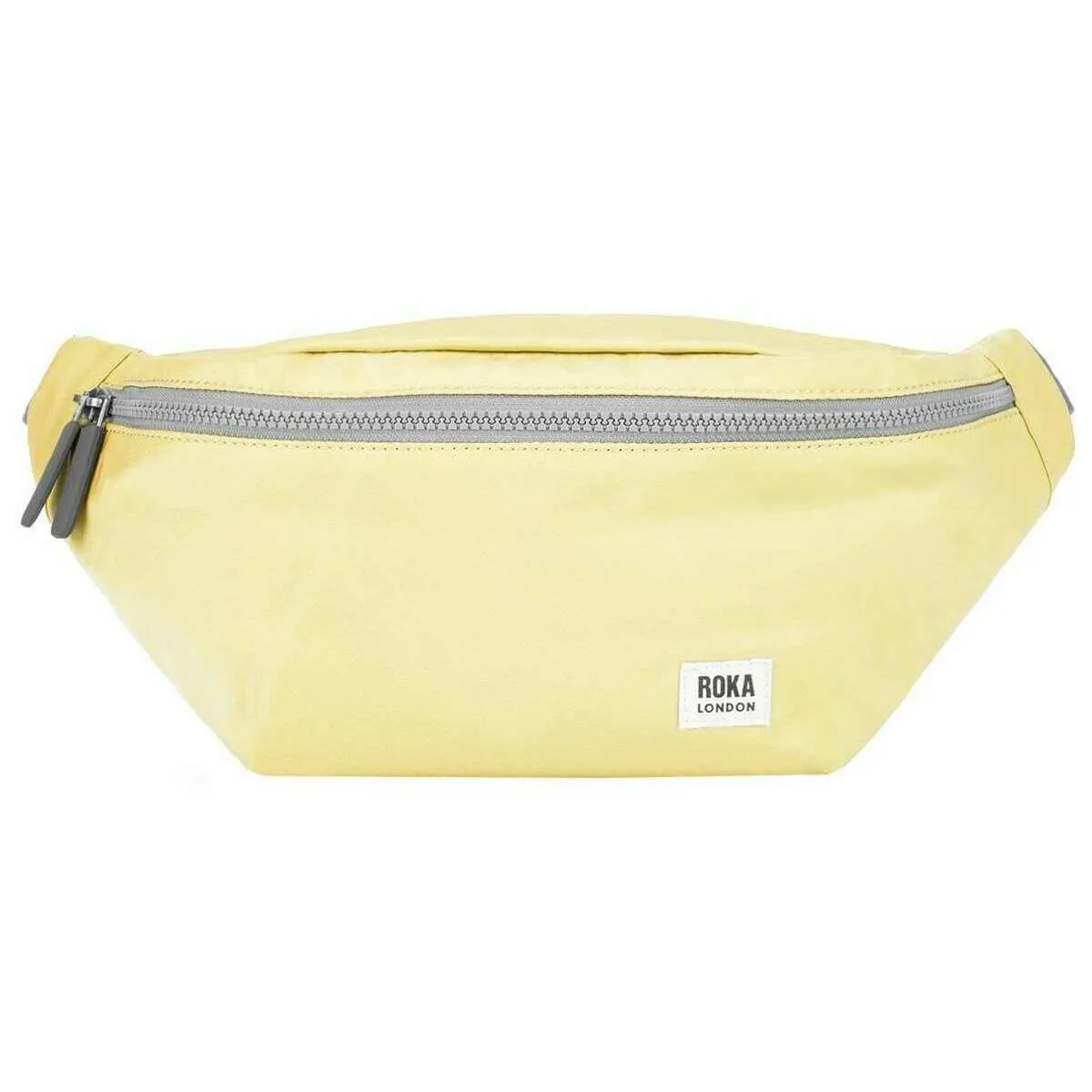 Roka Jubilee Medium Recycled Nylon Sling Bag - Citron Yellow