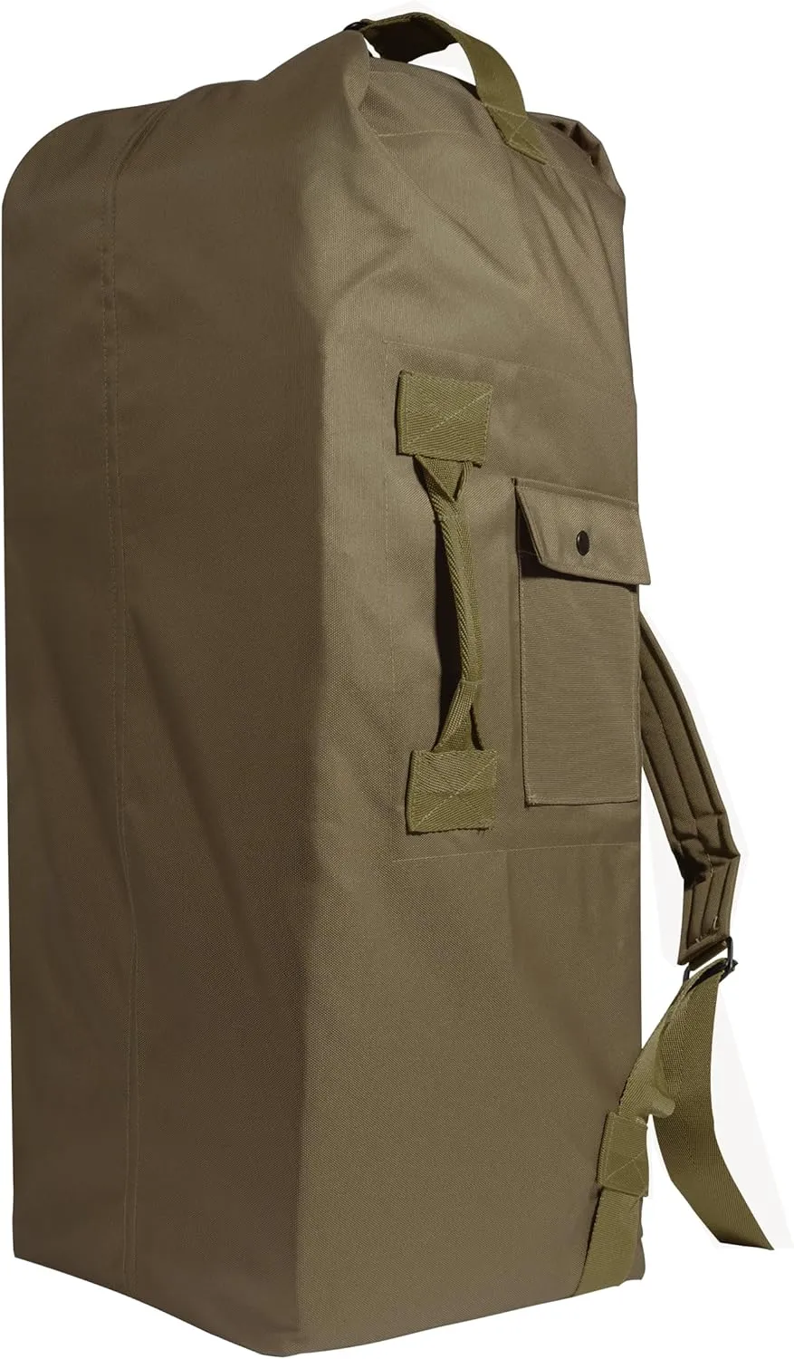 Rothco G.I. Type Enhanced Double Strap Duffle Bag (Coyote Brown)