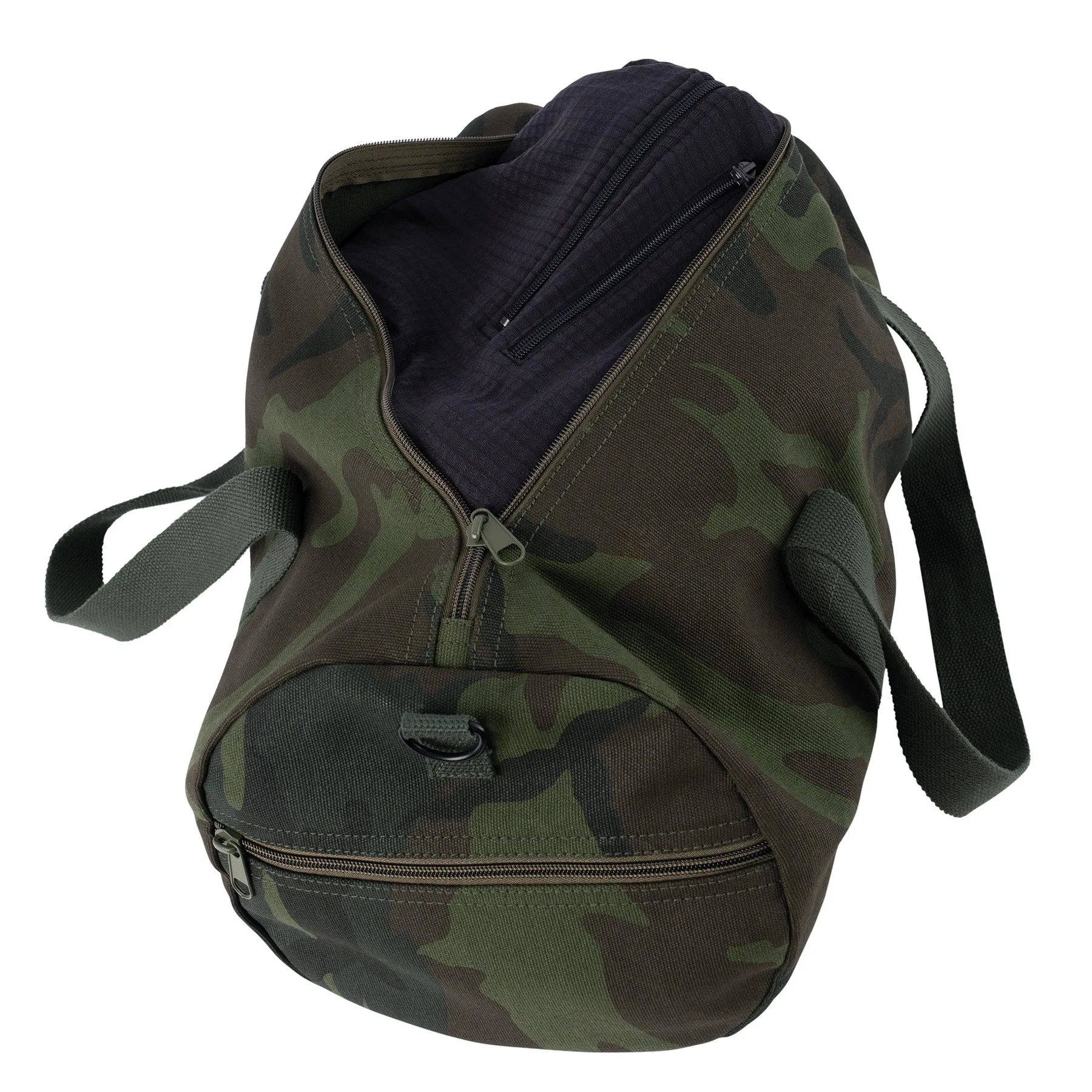 Rothco Midnight Camo Canvas Shoulder Duffle Bag