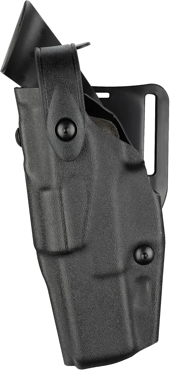 Safariland, 6360, SLS/ALS, Level 3 Retention Duty Holster, Fits: H&K VP9, Mid-Ride, Plain Black, Left Hand