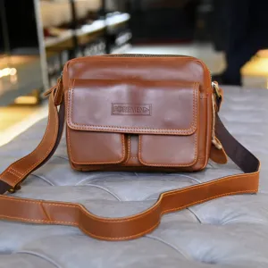 SAHARA | Brown Leather Bag