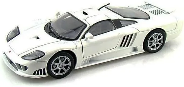 Saleen S7 White 1/18 Diecast Model Car by Motormax 73117wht