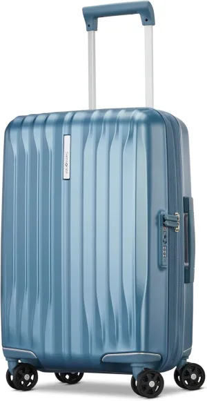 Samsonite UpLIFT 19" Lightweight Hardside Carry-On Luggage with Spinner Wheels - Expandable - Airline-Approved, Polycarbonate Hard Suitcase for Ultra Lightweight Travel - Elemental Blue