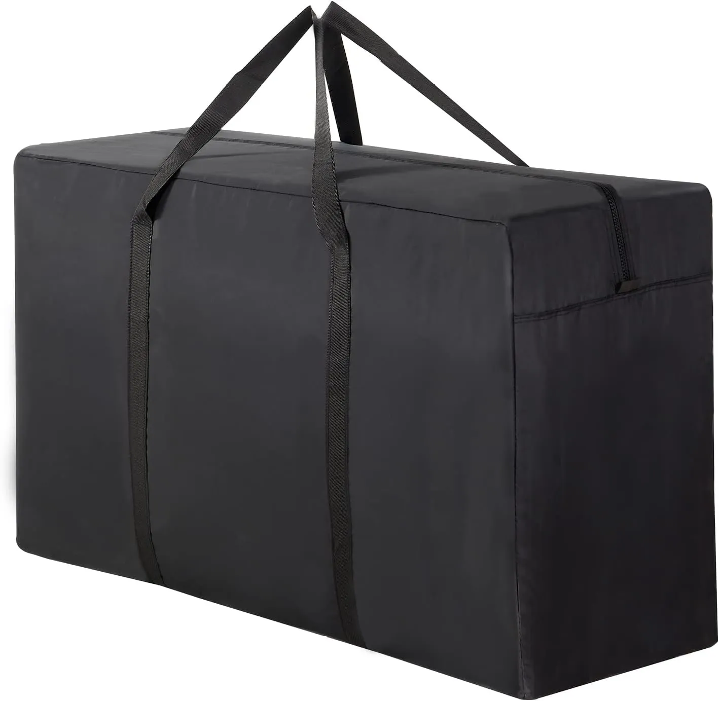 SANSAM Extra Large Heavy Duty Moving Bag,Waterproof Duffle Bag with Zippers,Oxford Cloth Storage Tote Bags for Travelling,College Dorm, Space Saving