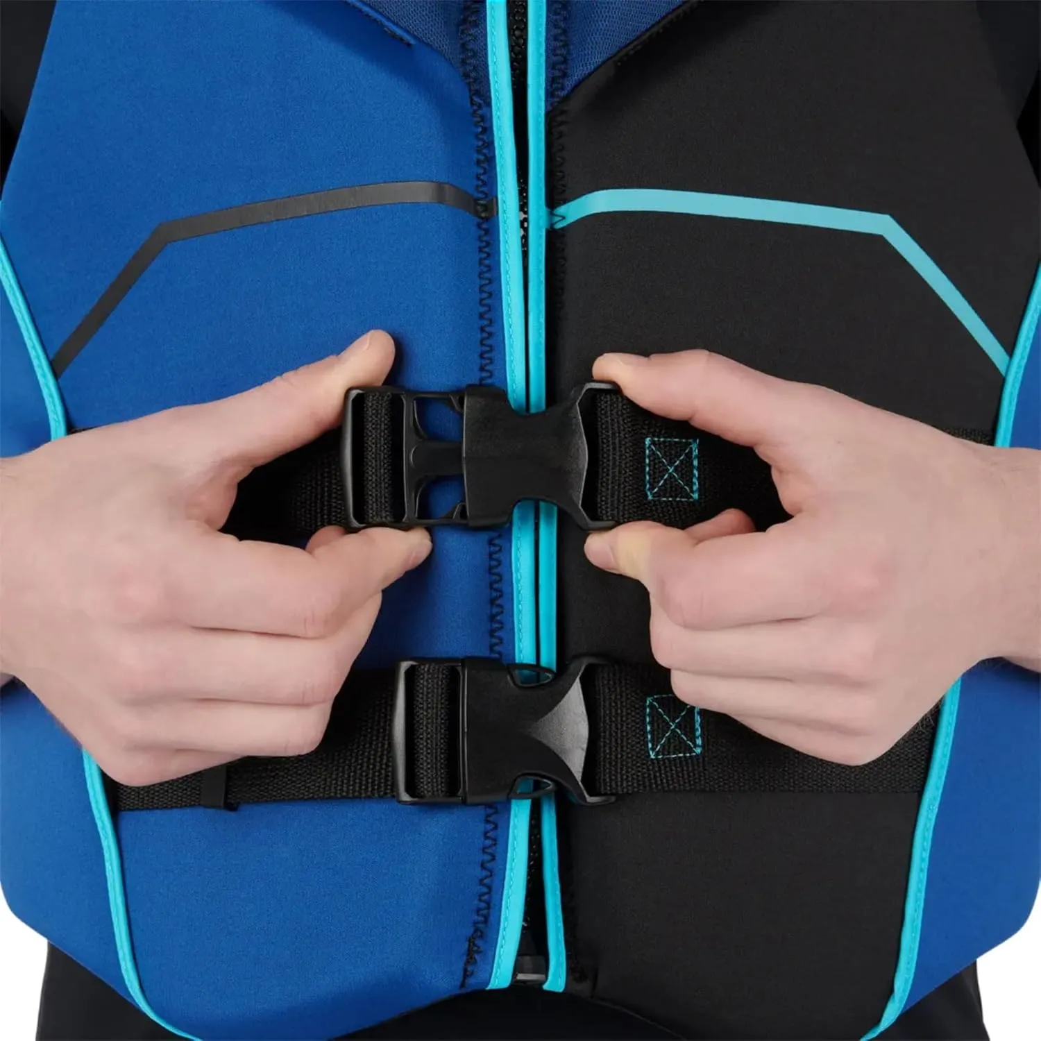 Sea-Doo OEM Unisex Freedom PFD/Life Jacket Blue X-Large, 2859801280