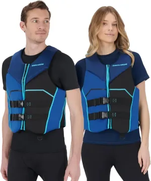 Sea-Doo OEM Unisex Freedom PFD/Life Jacket Blue X-Large, 2859801280
