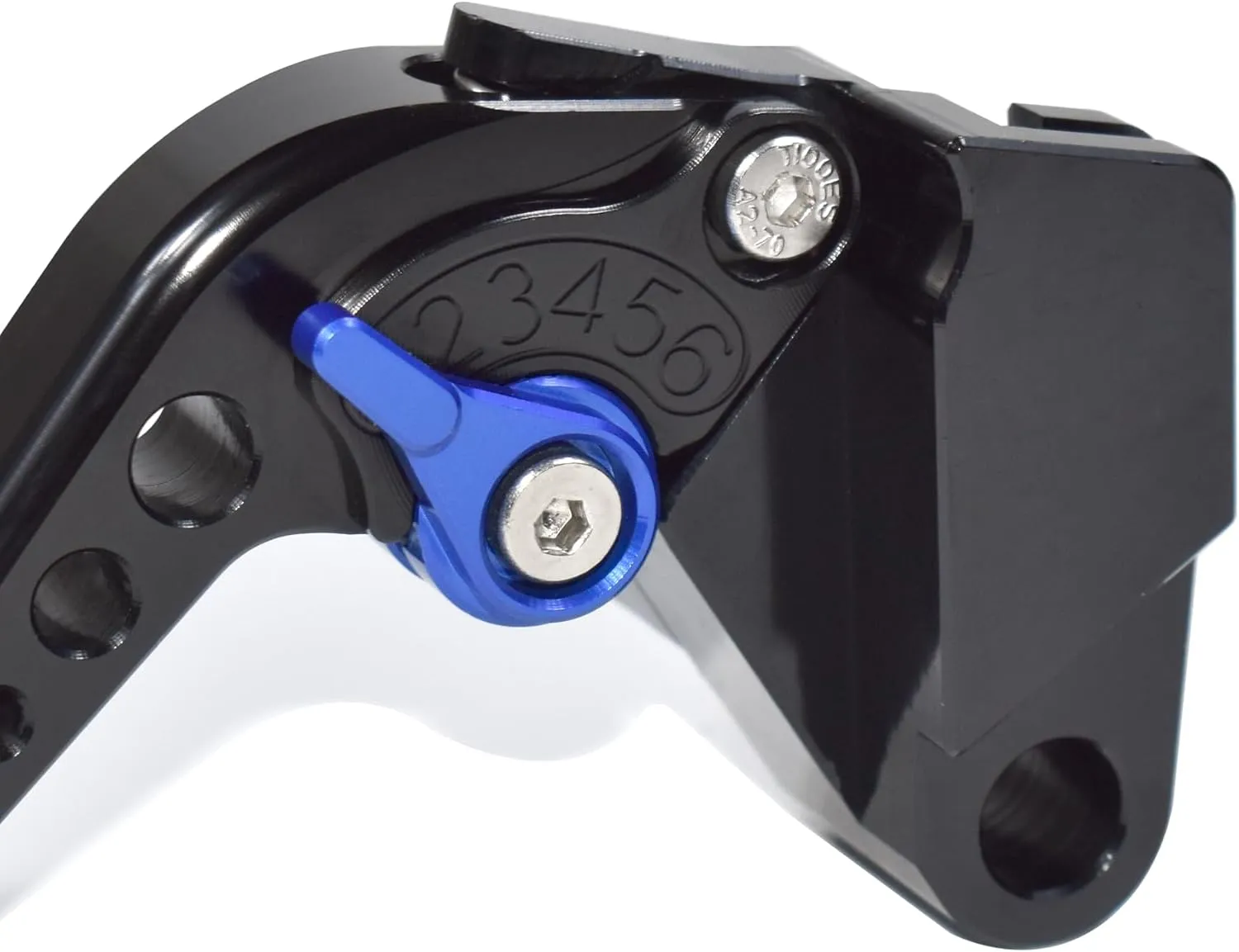 Short Brake Clutch Lever Set Compatible with CFMOTO Ibex 450 Ibex 800/ E/T/S, CNC Aluminum Alloy Made (Blue)