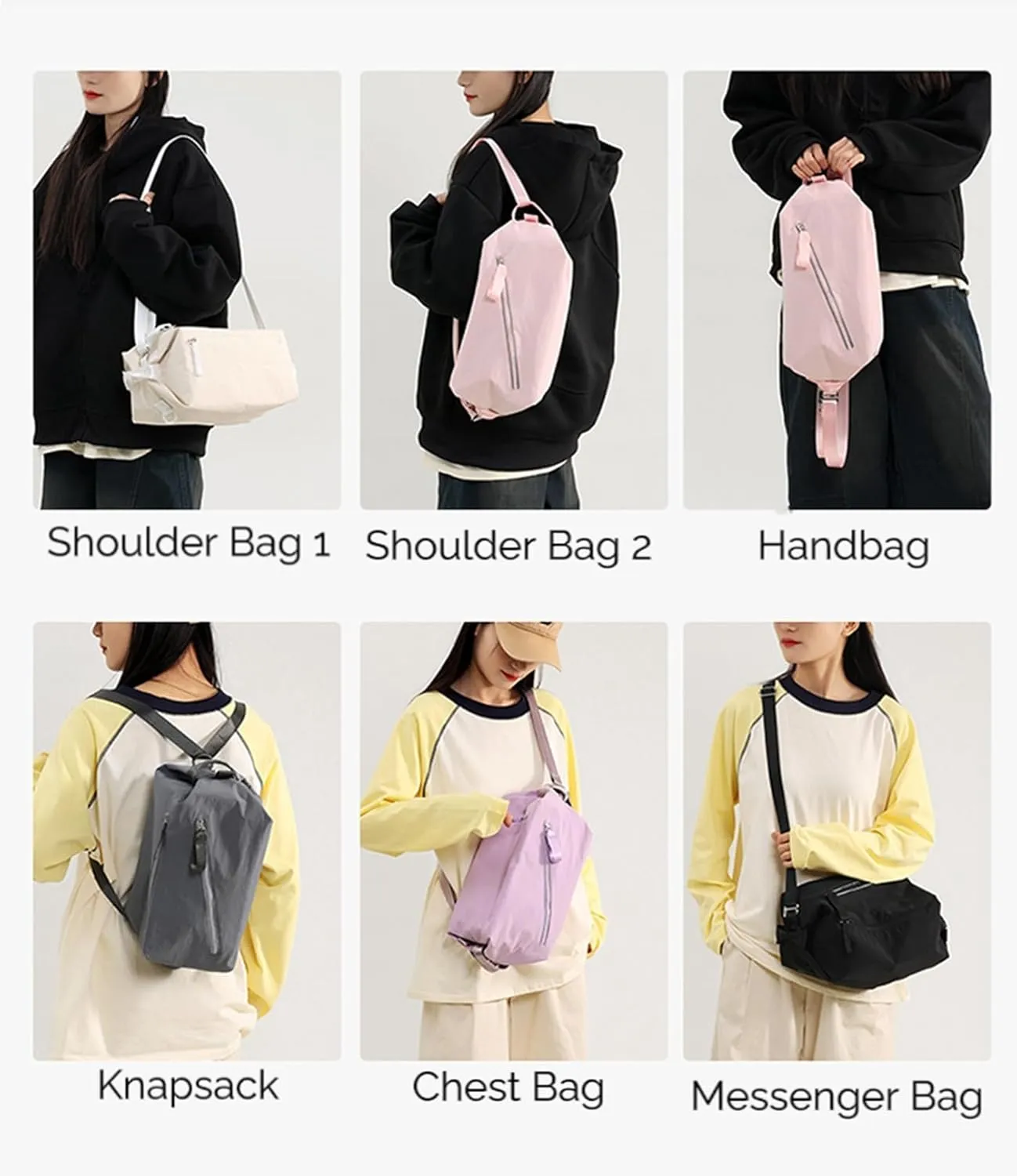 Small Gym Bag for Women Men, Fashionable and Cute Sports Duffel Bag, Waterproof Duffel Crossbody Gym Handbag for Travel Hiking, Khaki, Urban simplicity