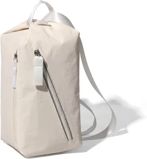 Small Gym Bag for Women Men, Fashionable and Cute Sports Duffel Bag, Waterproof Duffel Crossbody Gym Handbag for Travel Hiking, Khaki, Urban simplicity