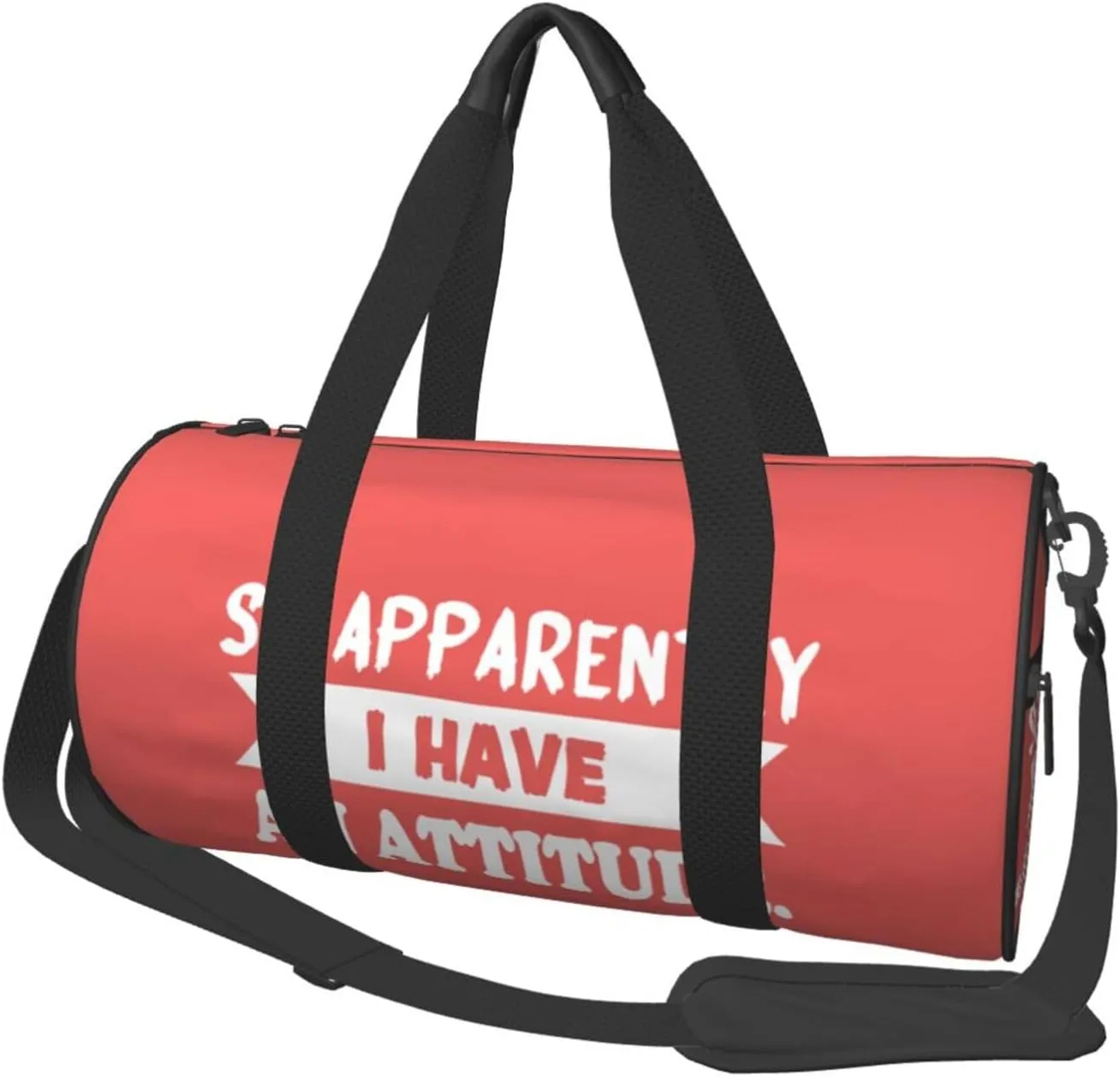 So Apparently I Have An Attitude Duffel Bag Gym Bag Travel Sports Tote Large Foldable Beach Swim Yoga61