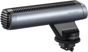 Sony ECM-HGZ1 Shotgun Microphone for DCR-PC55, DCR-DVD305, DVD 405, DVD 505, HDR-HC1, HC5, HDR-UX1, UX5, DCR-SR100 & SR200 Camcorders