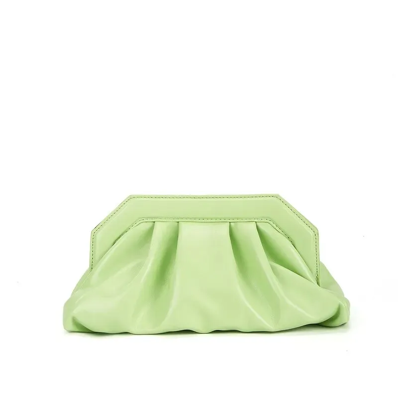 Sonya Ruched Evening Clutch
