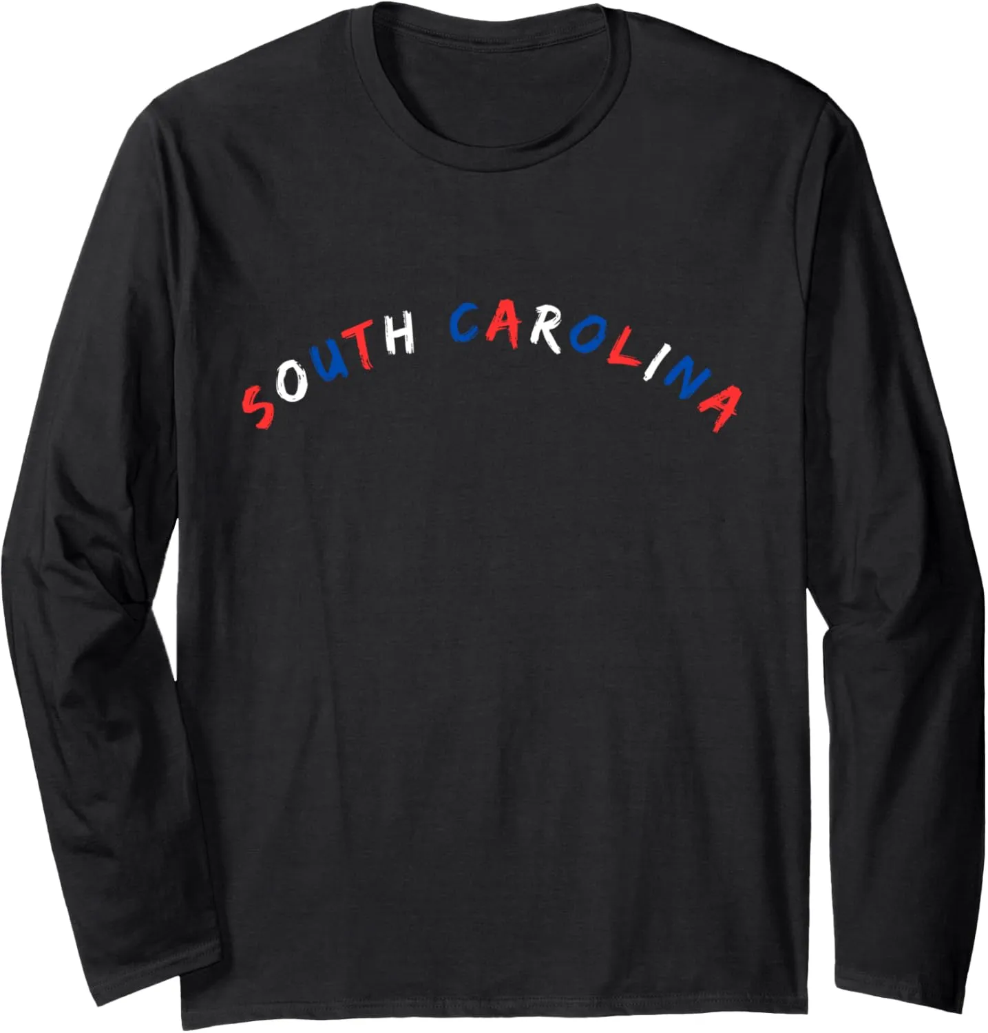 South Carolina, SC, South Carolina present for Mom, Dad, Son Long Sleeve T-Shirt