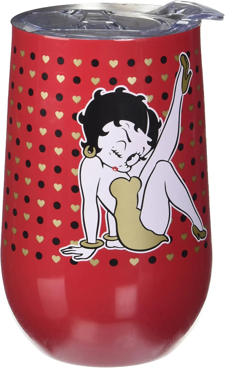 Spoontiques 16930 Betty Boop Stainless Wine Tumbler