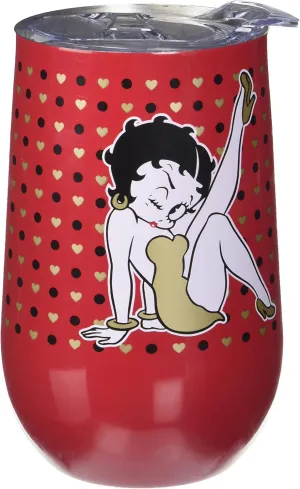 Spoontiques 16930 Betty Boop Stainless Wine Tumbler
