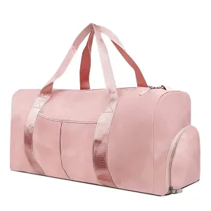 Sports Gym Bag, Travel Duffel Bag, Workout Bag for Sports and Weekend Getaway for Women and Men Swim Sports Gym Bag