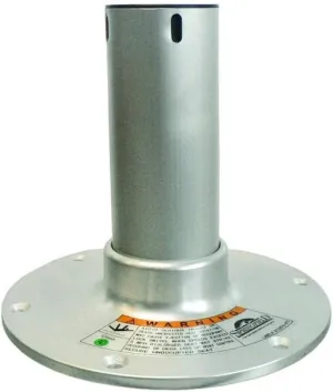 Springfield 1280108-MPL Regatta Polished Pedestal, 8-Inch