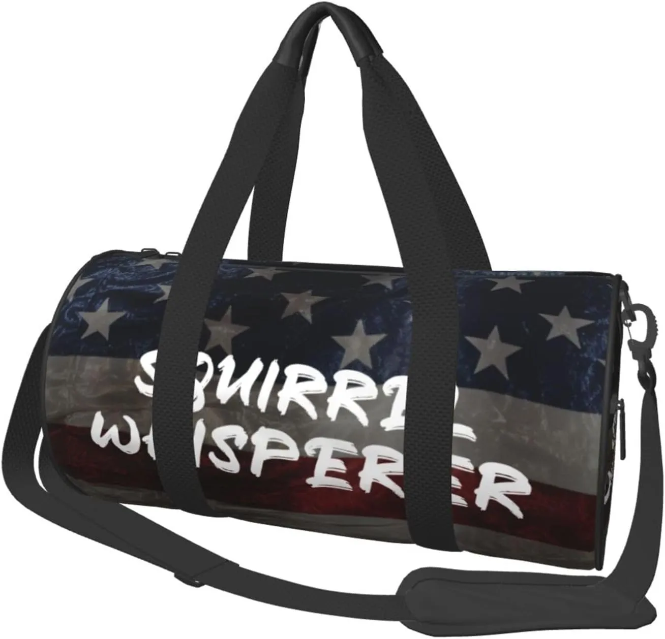 Squirrel Whisperer Duffel Bag Gym Bag Travel Sports Tote Large Foldable Beach Swim Yoga8